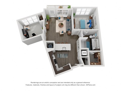 800 Galleria Parkway Studio-3 Beds Apartment for Rent - Photo Gallery 53